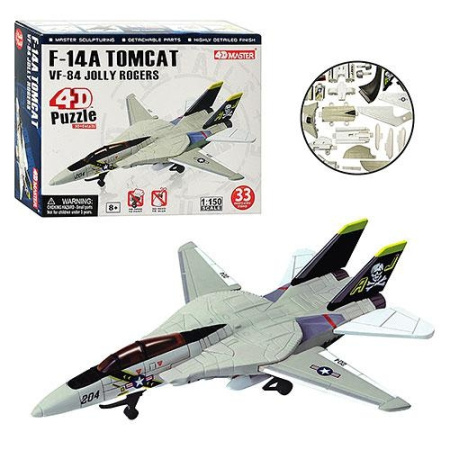 фото Пазлы 4D Master 26200 Самолет F-14A (33 детали)