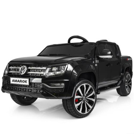 фото Детский джип Volkswagen Amarok M 3894EBLR-2 полный привод кожаный руль и сиденье (черный) фото Детский джип Volkswagen Amarok M 3894EBLR-2 полный привод кожаный руль и сиденье (черный)