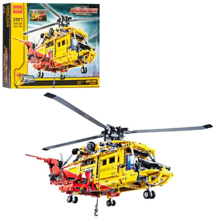 фото Игровой конструктор 3357 вертолет 2 модели (1056 деталей)
