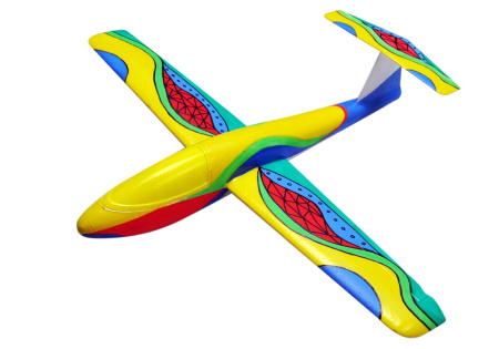 фото Планер метательный J-Color Falcon 600мм c комплектом красок