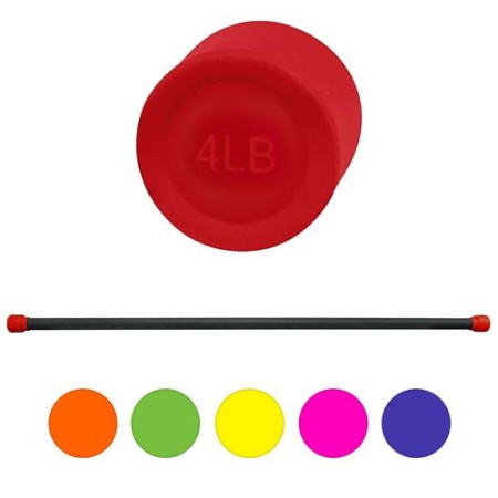 фото Гимнастическая палка MS 0537 бодибар 112 см