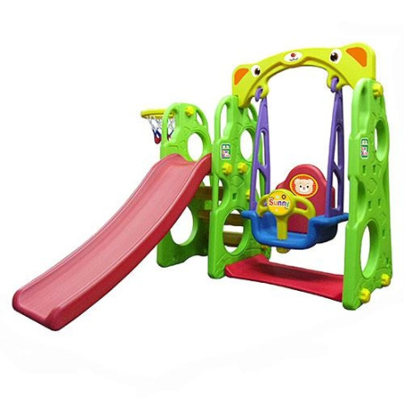 фото Детская горка CHD 101 с качелей