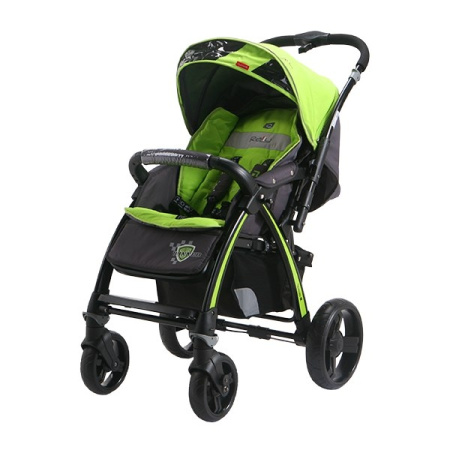 фото Коляска Прогулочная Quatro Rally №2 Салатовый-Графит 620558