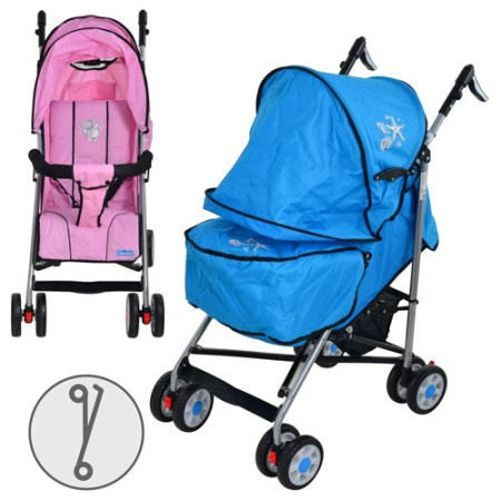 фото Детская коляска ARIA S1-1 (розовая, голубая)