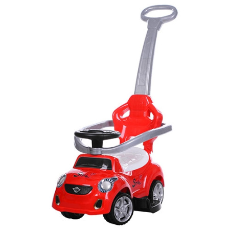 фото Детская машинка-толокар Mini Cooper FD-6812-3 с родительской ручкой (красная)