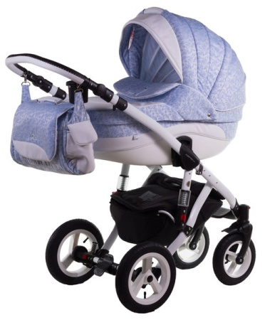 фото Коляска 2 в 1 Adamex Aspena 723S Кожа 50% 600156