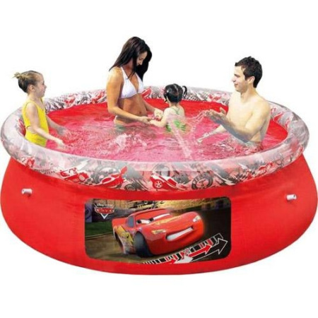 фото Надувной детский бассейн Bestway 91026 Тачки (244-66 см)