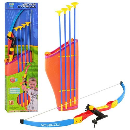 фото Детский лук со стрелами Limo Toy M 0346 U/R с лазерным прицелом