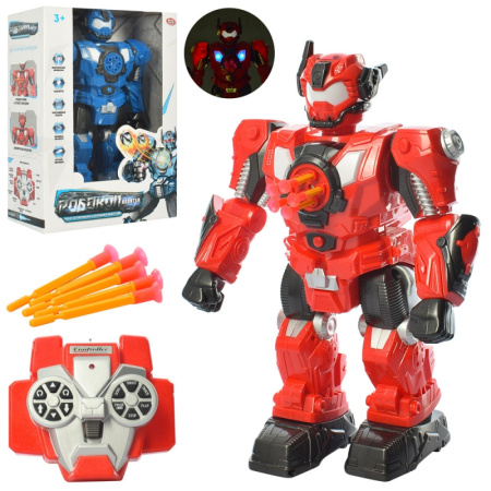 фото Игровой робот на пульте управления Play Smart 9898 стреляет стрелами (32см)