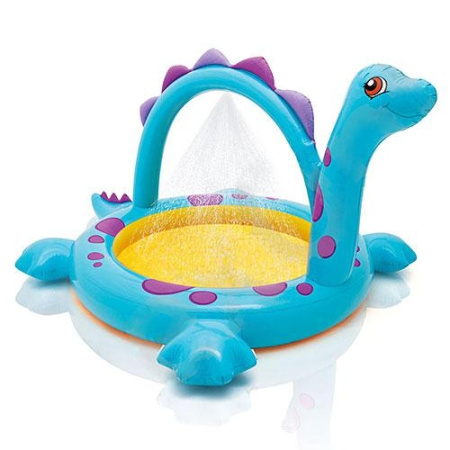 фото Детский бассейн 57437 с душем, динозаврик