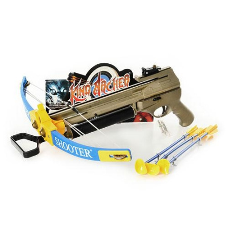 фото Детское оружие арбалет 9823 A-3 со стрелами на присосках