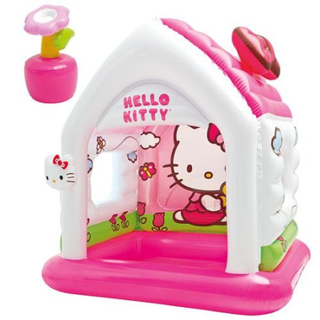 фото Игровой центр 48631 надувной домик-бассей Hello Kitty