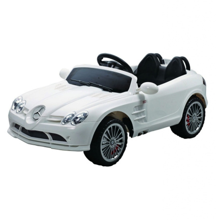 фото Детский электромобиль SLR-722SR-1 Mercedes с пультом дистанционного управления (белая)
