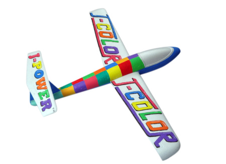 фото Планер метательный J-Color Falcon 600мм c комплектом красок