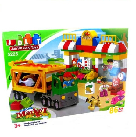 фото Конструктор JDLT 5225 "Базар", 86 деталей