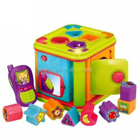 фото Развивающий кубик для малышей RB 25100 (музыка свет)