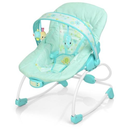 фото Шезлонг-качалка детский 6906 дуга с подвесками