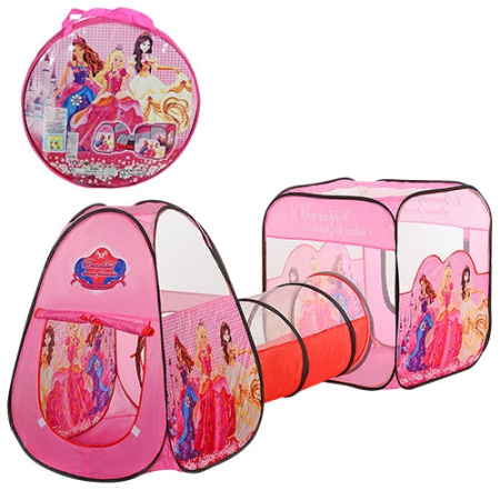 фото Игровая палатка с тоннелем M 2959 два входа окна-сетки (270-92-92 см)