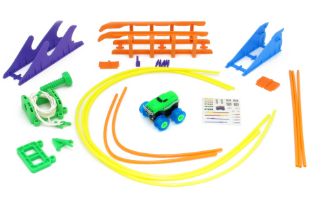 фото Машинка на бат. Trix Trux набор с трассой (зеленый)