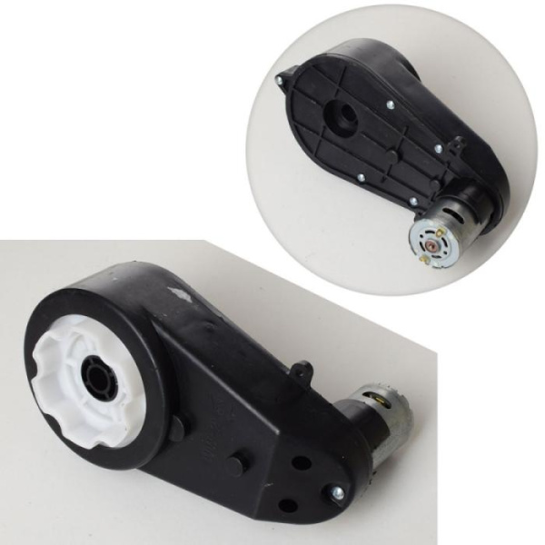 Редуктор в сборе с мотором 12V RPM10000 M 3992-GEAR BOX для электромобиля M 3992