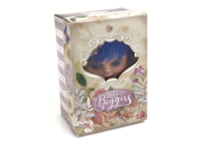 фото Кукла пупс Berjuan БЭБИ БИГГЕРС с запахом ванили 14 см (AZUL)