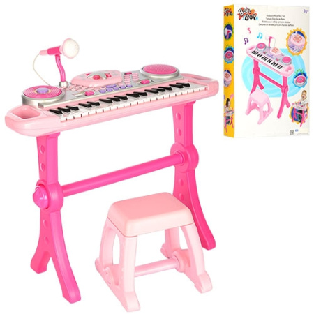 фото Детский синтезатор Win Fun 2068G-NL на ножках со стульчиком