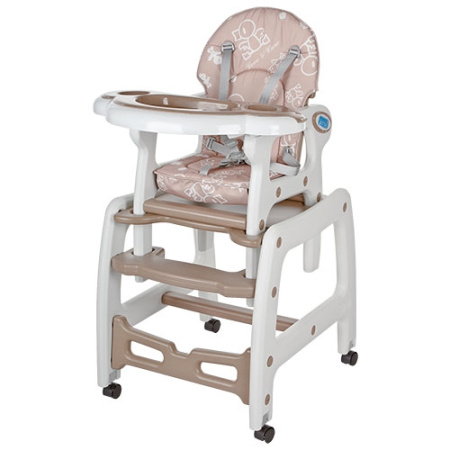 фото Детский стульчик для кормления M 1563-13 (бежевый)