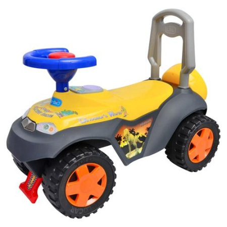 фото Машинка-каталка c музыкой M 0533-5 (желтая)