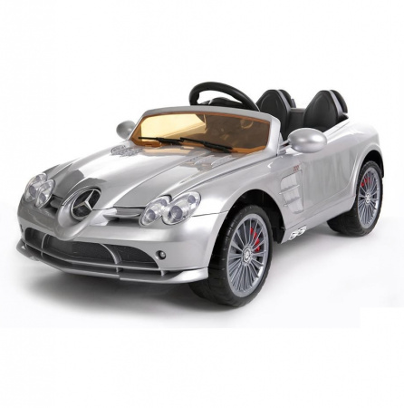 фото Детский электромобиль SLR-722SR-11 Mercedes с радиоуправлением (серебристая) фото Детский электромобиль SLR-722SR-11 Mercedes с радиоуправлением (серебристая)