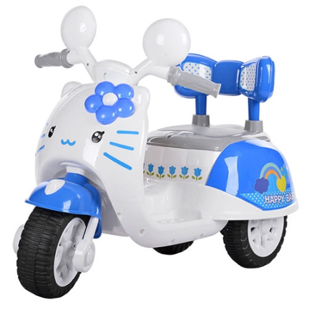 фото Детский мотоцикл HELLO KITTY 99118A-4 (бело-голубой)