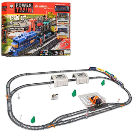 фото Игровая железная дорога 2084 локомотив с вагонами