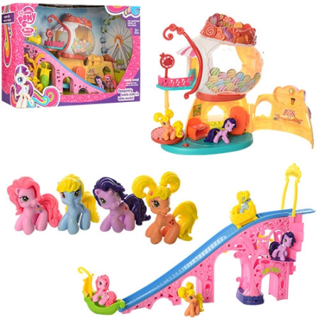 фото Игровой домик Маленькая Пони 729 музыкальные и световые эффекты