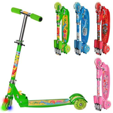 фото Трехколесный самокат BB 3-007-1 (руль до 64см)