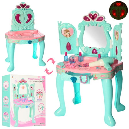 фото Детское игровое трюмо 3310 музыка звук свет фен и аксессуары