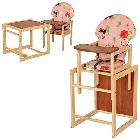 фото Стульчик для кормления Vivast М V-002-1 трансформер (абрикос)