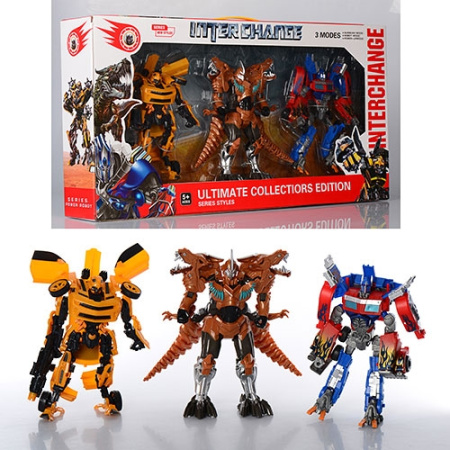 фото Набор роботов 4119 Трансформеры (22см 20см 19см)