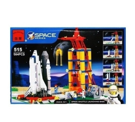 фото Детский конструктор Brick 484551/515 «Космическая станция» (584 дет)