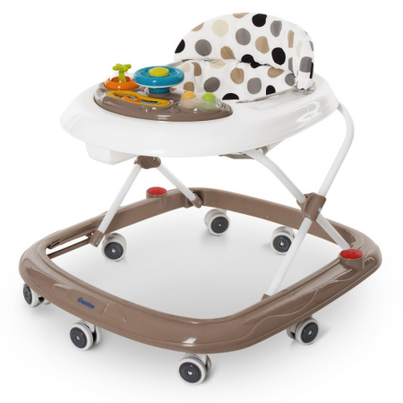фото Ходунки для детей El Camino ME 1049 HAPPY Beige музыка свет (бежевые)