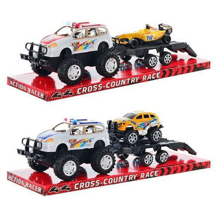 фото Инерционный джип с прицепом 326-5-6 полиция