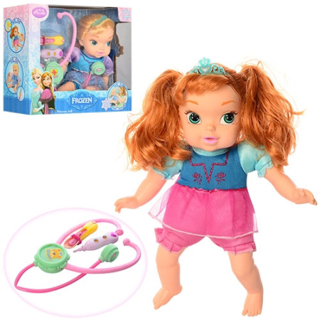 фото Мягконабивная кукла Frozen ZT8797 с набором доктора (32см)