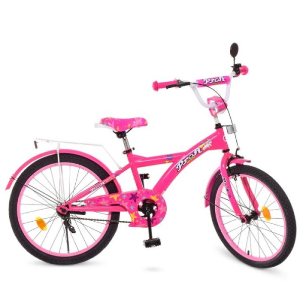 Двухколесный велосипед для девочек 20 дюймов Profi T2062 Original girl (малиновый)