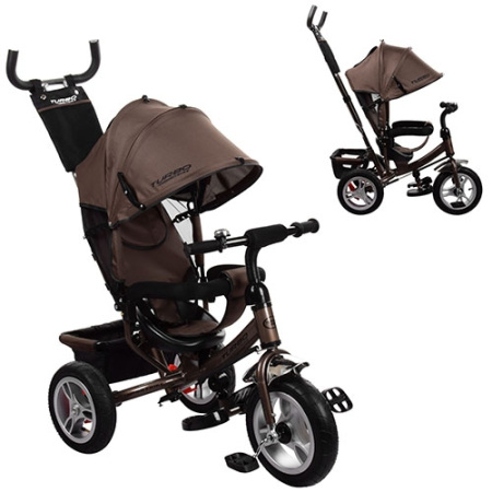 фото Трехколесный колясочный велосипед ITRIKE M 3113A-13 (шоколадный)