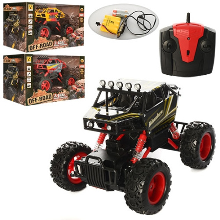 фото Джип на пульте управления 866-785B амортизаторы (23см)