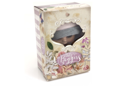 фото Кукла пупс Berjuan БЭБИ БИГГЕРС с запахом ванили 14 см (ROSA)