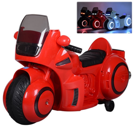 фото Детский электромотоцикл Bambi M 3662 L-3 с кожаным сиденьем (красный) фото Детский электромотоцикл Bambi M 3662 L-3 с кожаным сиденьем (красный)