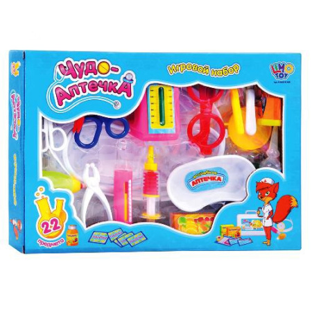 фото Набор для игры в больничку доктор М 0462 U/R "Чудо аптечка"