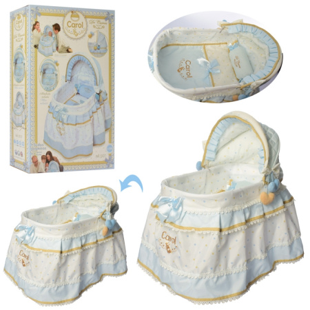 фото Кроватка для куклы DeCuevas 51127 с подушкой и матрасиком