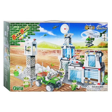 фото Конструктор Banbao 8245 «Военная база» (560 деталей)