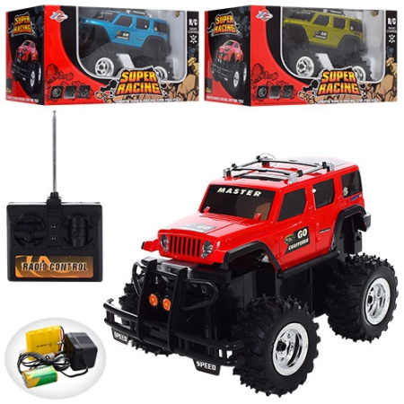 фото Джип на аккумуляторе с пультом 868-A20 резиновые колеса (28 см)