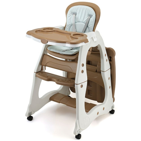 фото Детский стульчик для кормления El Camino M 2429-13 PRISMA трансформер (коричневый)